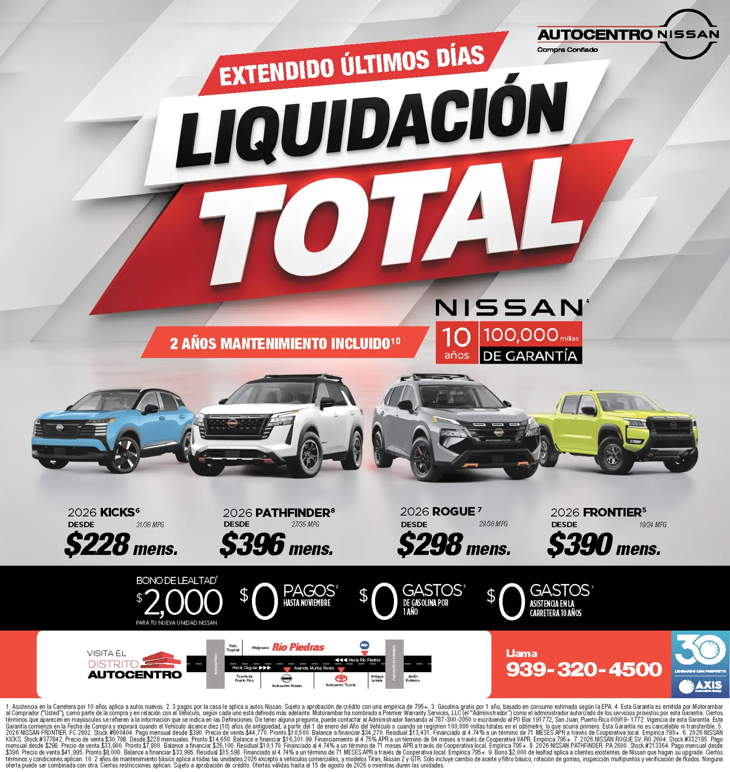Ofertas Nissan